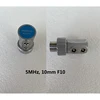 F10 10mm 1MHz/2MHz/4MHz/5MHz, Dual Straight Beam Probe Transducer 4