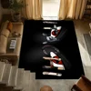 Door Mat Anti-Slip Kitchen Bedroom Handmade A-Akatsuki Anime Tufted Rug Carpet Living Room N-Narutos Entrance Decoration 6