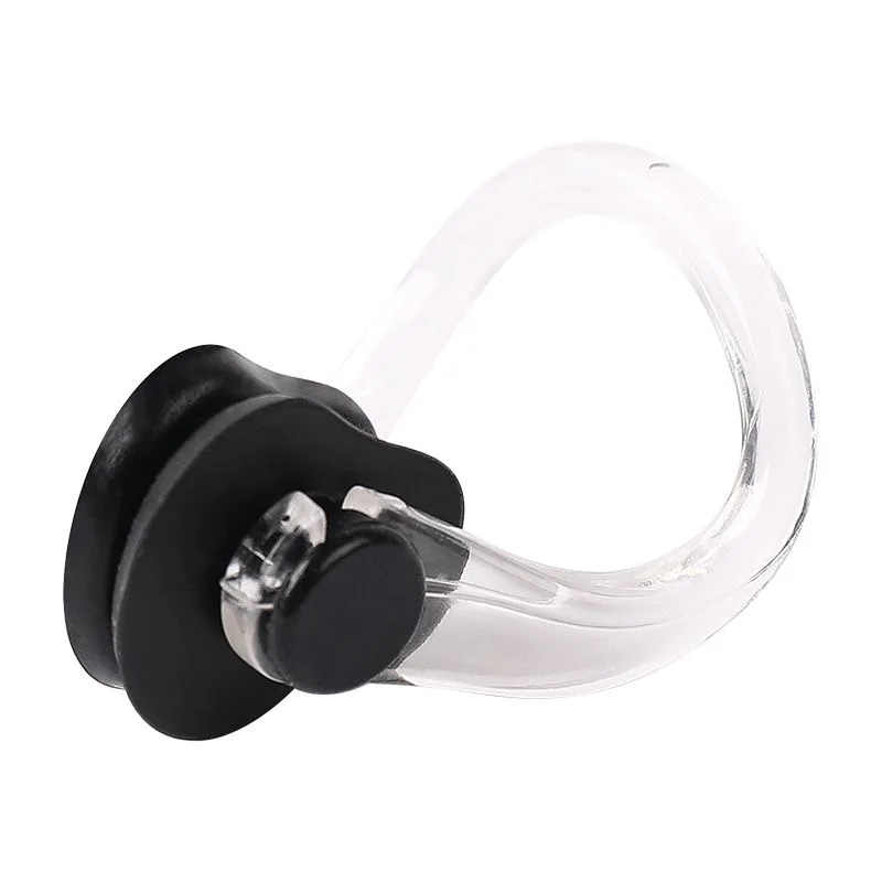 Swimming nose clip earplug set silicone professional three-layer waterproof, non-slip and anti-choking nose obstruction adult sw 6