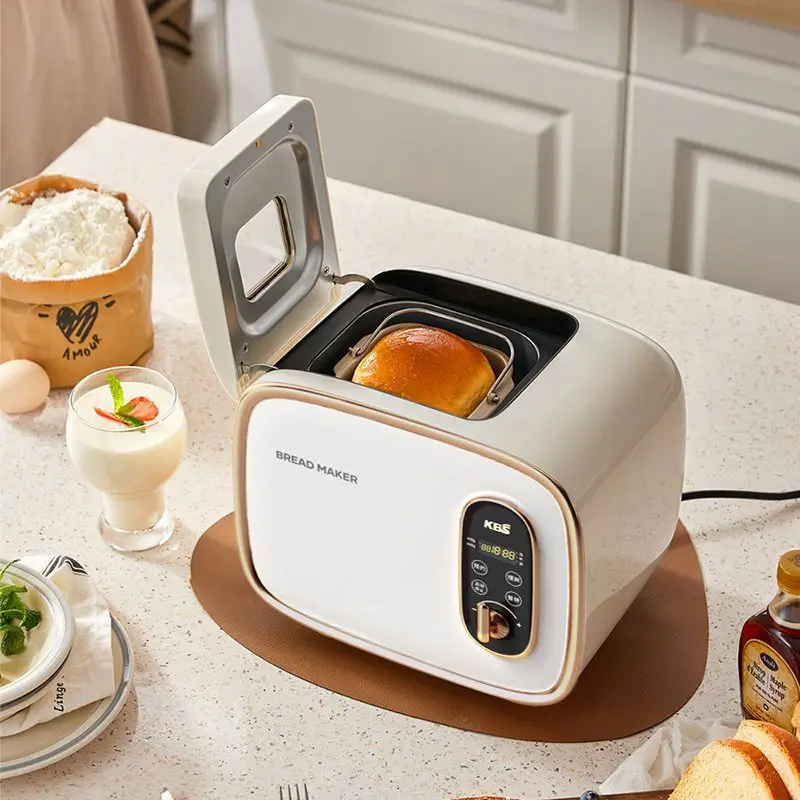 Stainless Steel Housing Touch Screen Mini Automatic Integrated with Dough Fermentation Multifunction Bread Making Machine