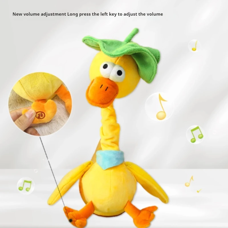 New Soft Cute Repeating Duck That Can Learn To Speak High Quality Fabric  Comfortable Plush Toy Children Birthday Surprise Gift 2