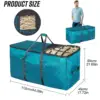 Horse Hay Bag Hay Feeder Hangable Storage Supplies Bag Feeder Tote For Livestock Barn Cattle Goat Horses Sheep Stalls 6