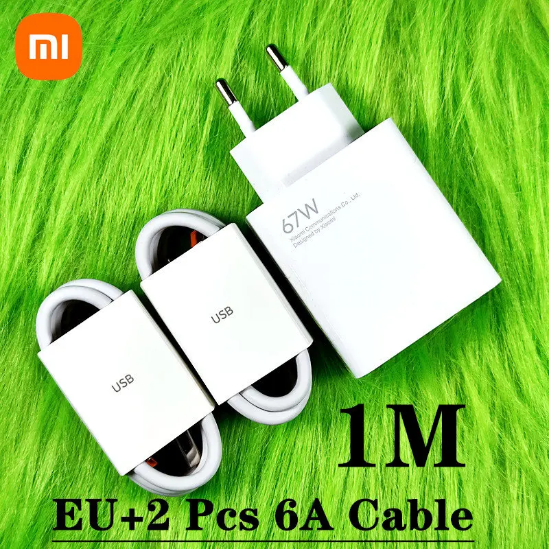 Xiaomi-オリジナルのタイプCケーブル付き急速充電器,Redmi Note