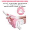 PGM Women's Open Finger Golf Gloves Adjustables Breathable Mesh PU Sunscreen Finger Cover Golfs Accessories For Golfs Lovers 2