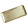 Gold Brass Storage Tray  Serving Platter Decorators Brushed Metal Tableware/Plate Jewelry/Cosmetics/Candy/Food Makeup 4