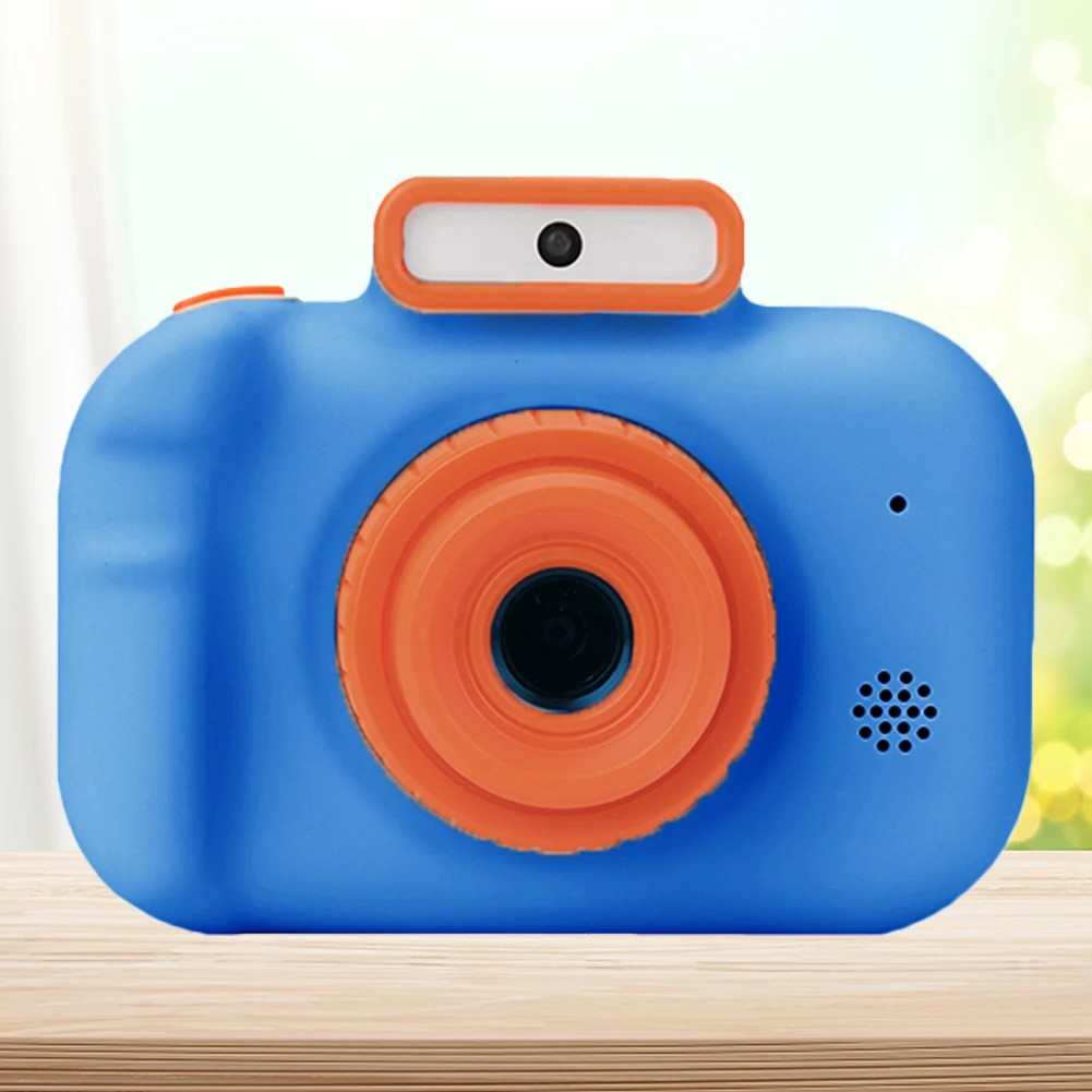 Multifunctional Camcorder Toy Portable Mini Videocamera with Lanyard Child Selfie Camera Toy USB Charging for Kids Holiday Gifts