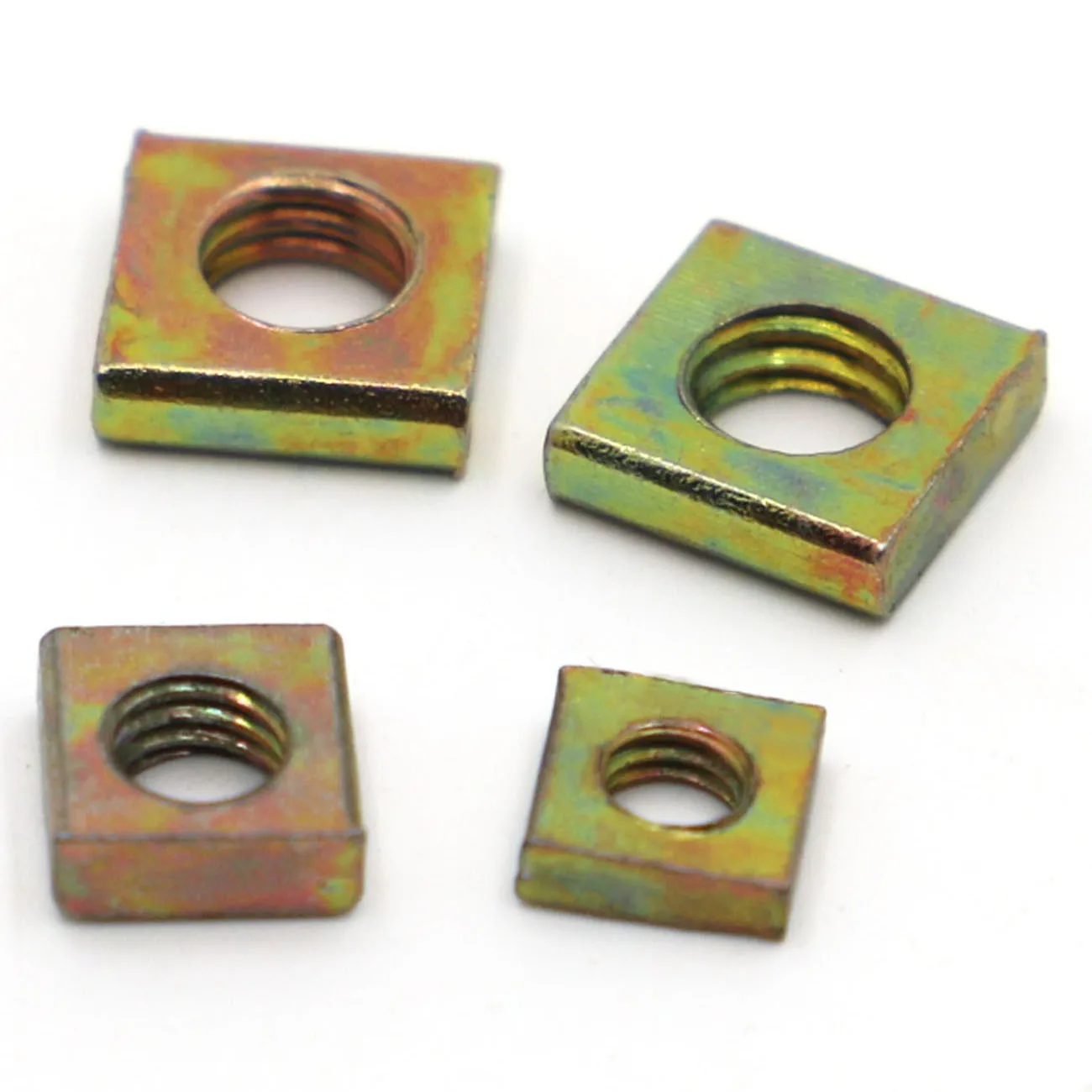 Square Nut Steel Nuts Zinc Nuts 50pcs Din562 Zinc Plated Steel
