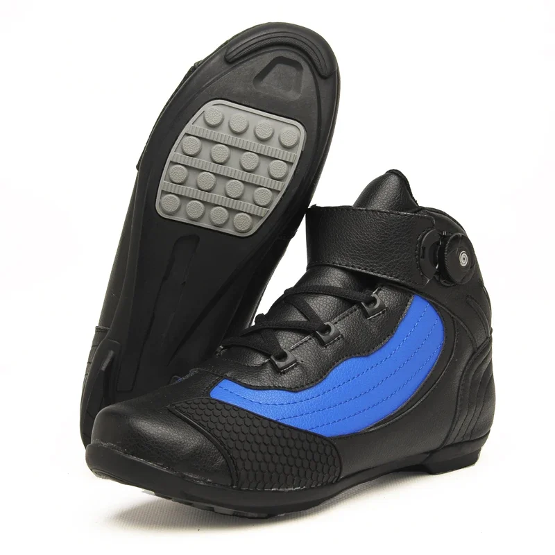 

Motorbike Boots Shoes Waterproof Motorbike Boots Ankle Shoes Crash Protection Protective Comfortable Racing Bicycle Speed Boots