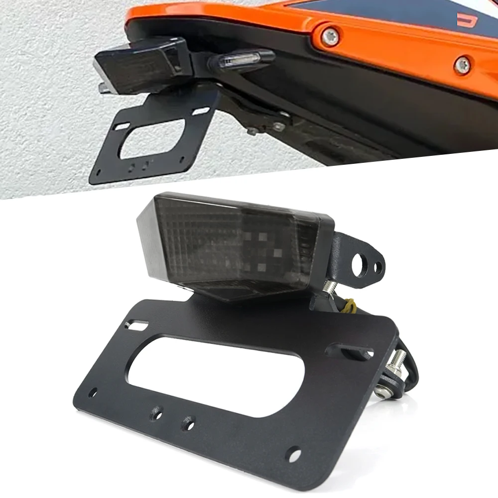 For KTM 790 Duke-DUKE 890 R / 890 GP Rear Tail Tidy Fender Eliminator Kit License Plate Holder Bracket 790 Duke R license plate holder,motorcycle license plate holder