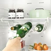 Creative Home Furnishing Accessories Beer Bottle Fridge Organizer Wine Display Shelf Holder Hook Refrigerator Storage Rack 4