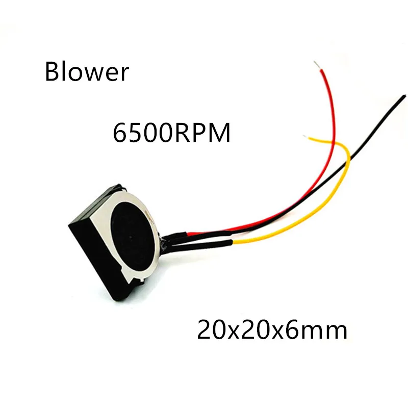 NEW 2006 5v 12v 2CM 20MM Fan 20*20*6MM Blower Fan 6500RPM Ultrathin Fan Mini Laptop Fan 3wire