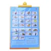 Kids Early Education English Hanging Wall Chart Letter Reading Audio Simulation Study Book Learning Machine Toys for Children 5