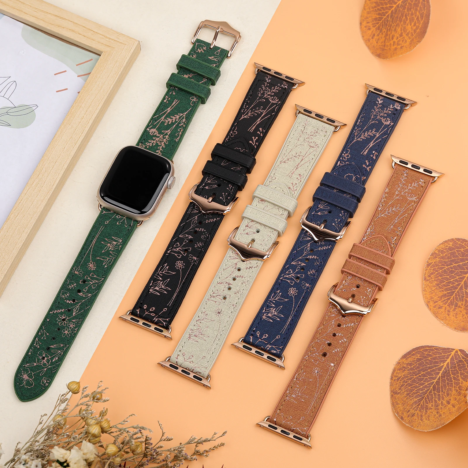 Elegant Silicone Band for Apple Watch – Premium Accessory Bracelet