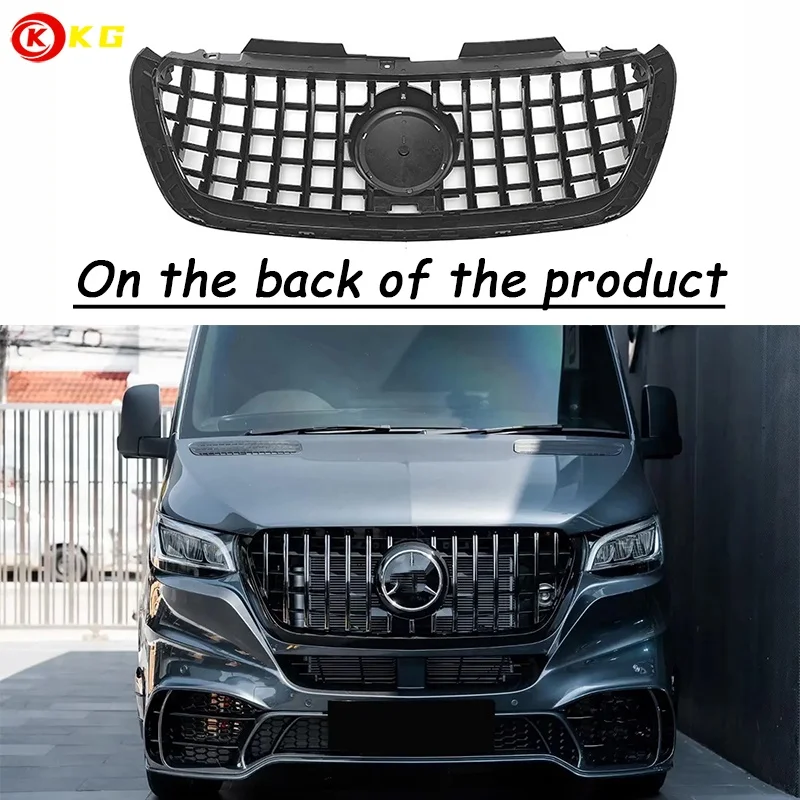 Frontgrill Für Mercedes Sprinter W907 2018-2023 - Chrom Optik