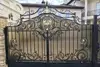 Golden Supplier Cheap Wrought Iron Gates Double Door Iron Gates Iron Gates Models 5