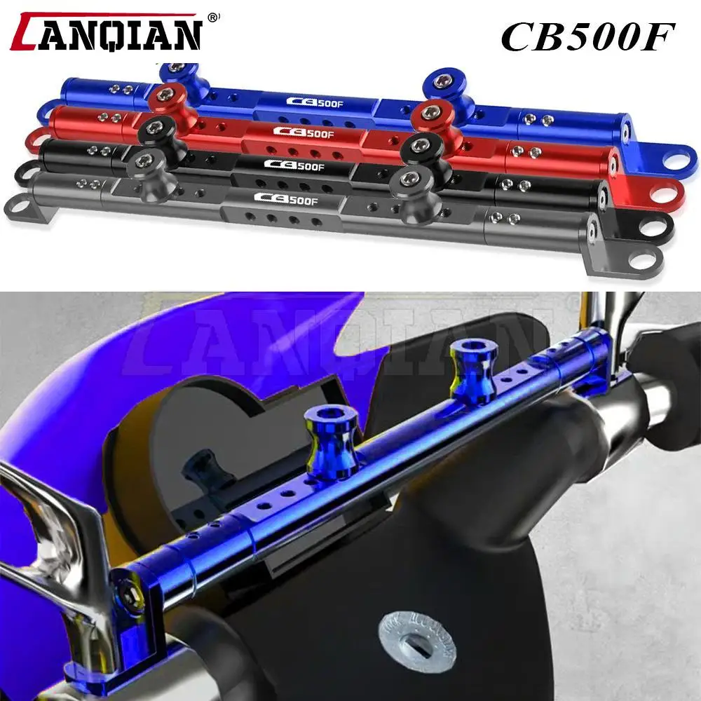 

Motorcycle Mutifunction Handlebar Balance Cross Bar Steering Lever For HONDA CB500F CB 500F 2013-2020 Navigation Bracket Holder