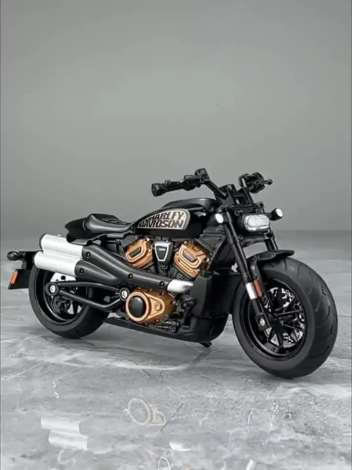 1/12 Harley Davidson Sportster S Motorbike Alloy Model