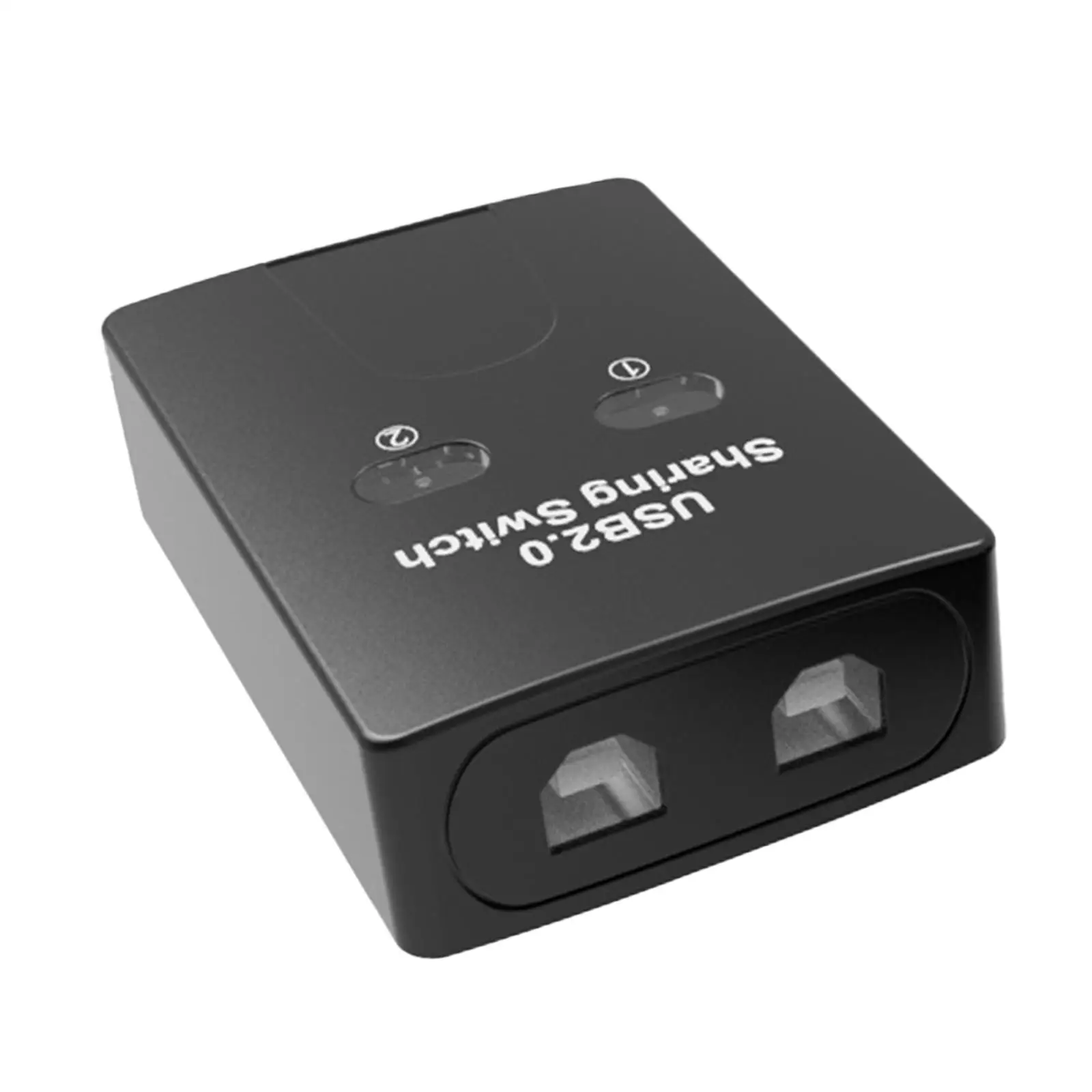 Printer Sharing Switch 2 in 1 Increased Work Efficiency Plug and Play Switch Selector for U Disk Computer Keyboard Mouse