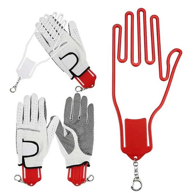 Golf Glove Holder Winter Drying Rack with Metal Hooks Suitable