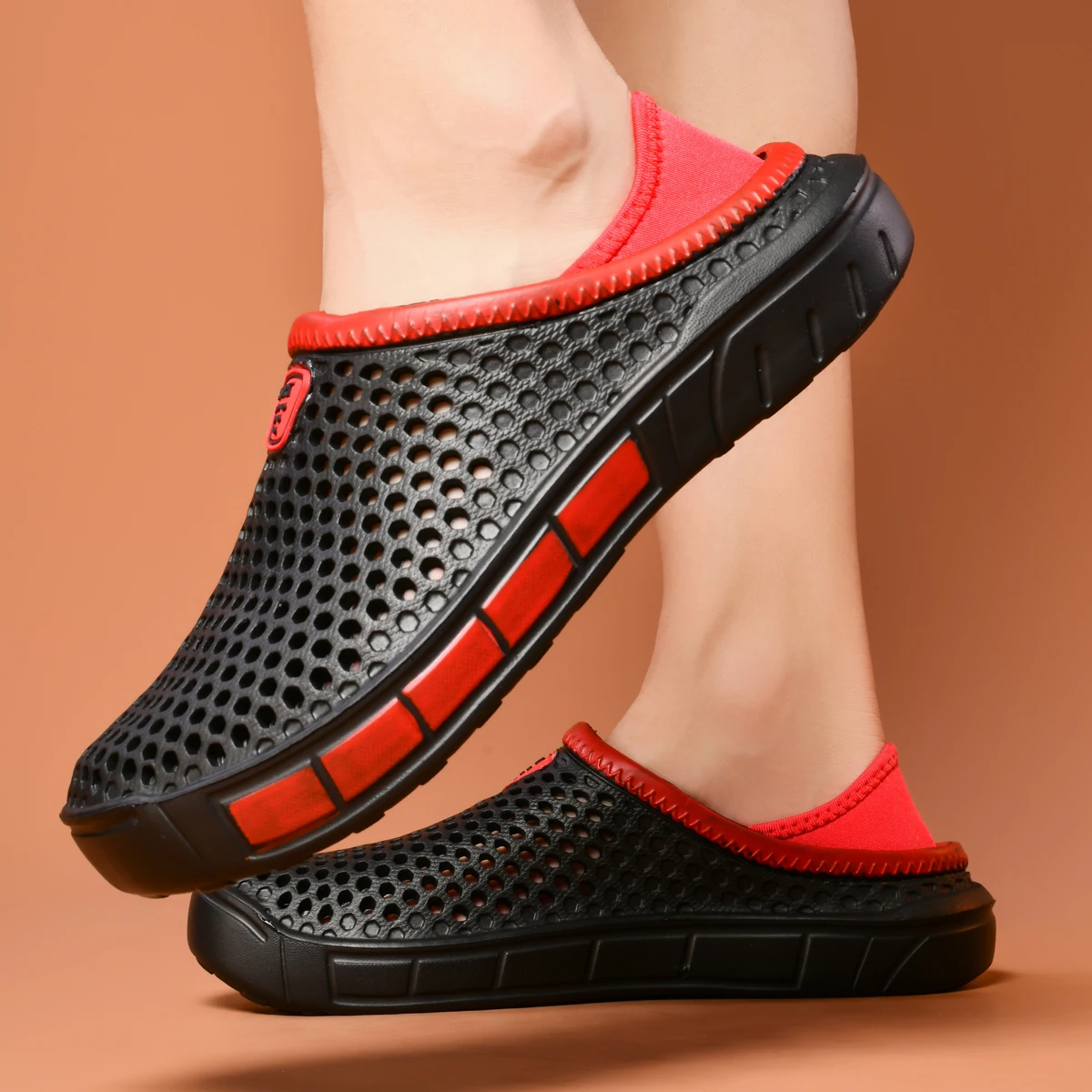 Men's Versatile Breathable Summer Clogs in Various Colors