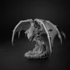 Unchained dragon Miniatures 50mm Tabletop Games Model Unpainted Miniatures For Tabletop Games And Role-playing Room Decorations 4