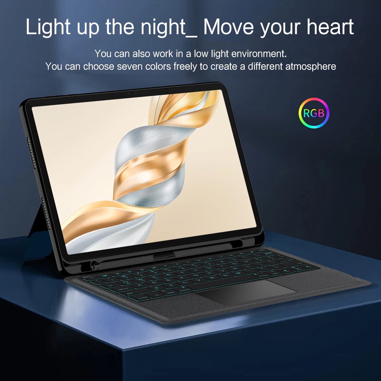 حافظة لوحة مفاتيح HUWEI Magic لجهاز Honor Pad X9a...