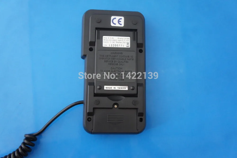 TES AVM-03 Digital Anemometer | Air Flow Meter Wind Speed Gauge 0.0–45m/s detail image 7