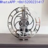 Creative gear mechanical retro wall clock European living room bar dining room decorative clock Personalized pendulum clock 4