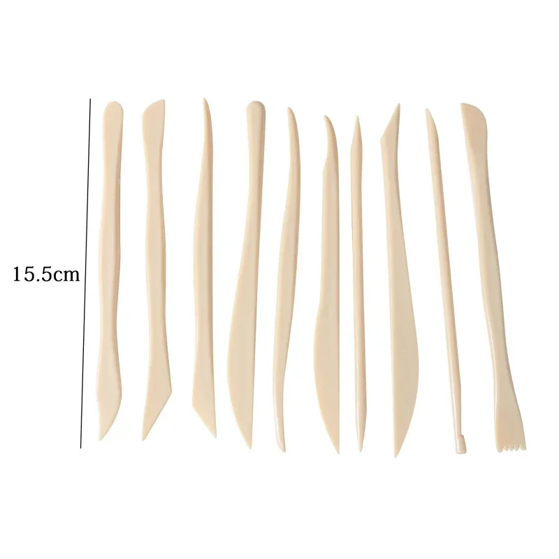 Clay Sculpting Tools Pottery Tools Polymer Clay Tools Wax Carving Tools 10pcs/set
