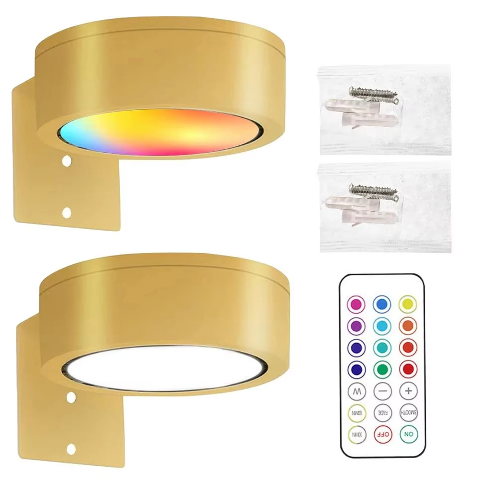 ตัวเลือกสินค้า ไฟ LED ตกแต่งผนัง 13 สี RGB หรี่แสงได้ ภาพวาด Art Display ไฟแม่เหล็ก Ambient Decor Spotlight แบตเตอรี่