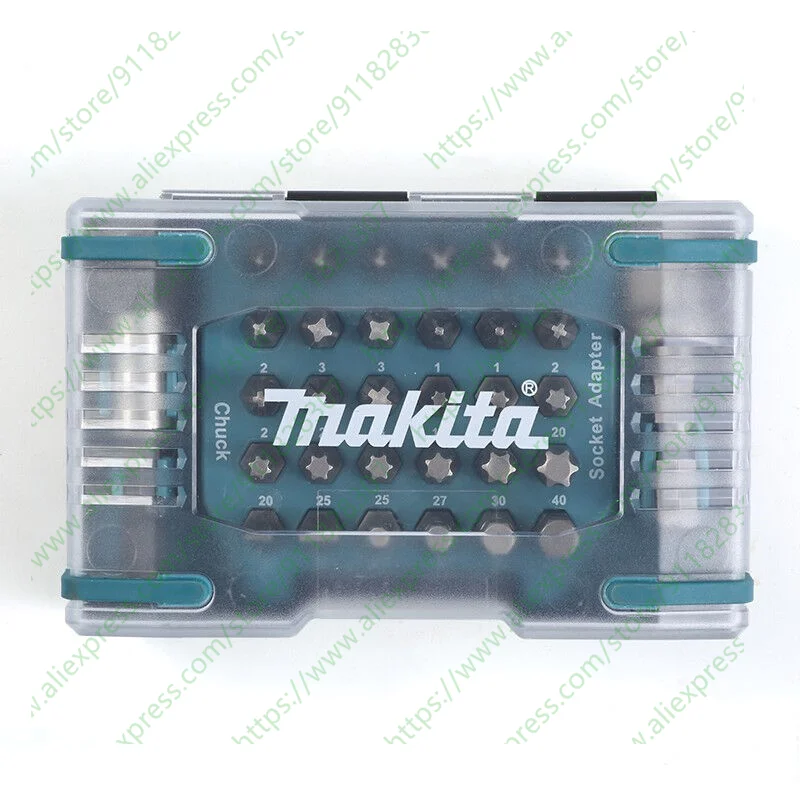 

Makita 32 шт. 1/4 ''Шестигранная ручка электрическая отвертка партия бит стандартная спиральная перекрестная головка набор ручной дрели