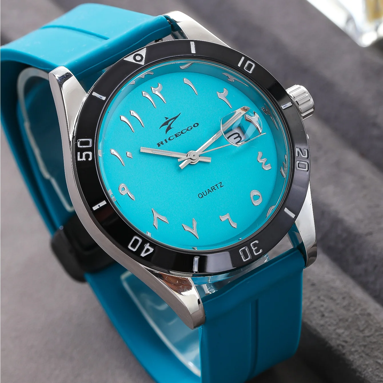 Luxury Sports Watch Silicone Band High-end Man Quartz Wristwatch Calendar Business Casual Fashion Daily Watches Clock New 3