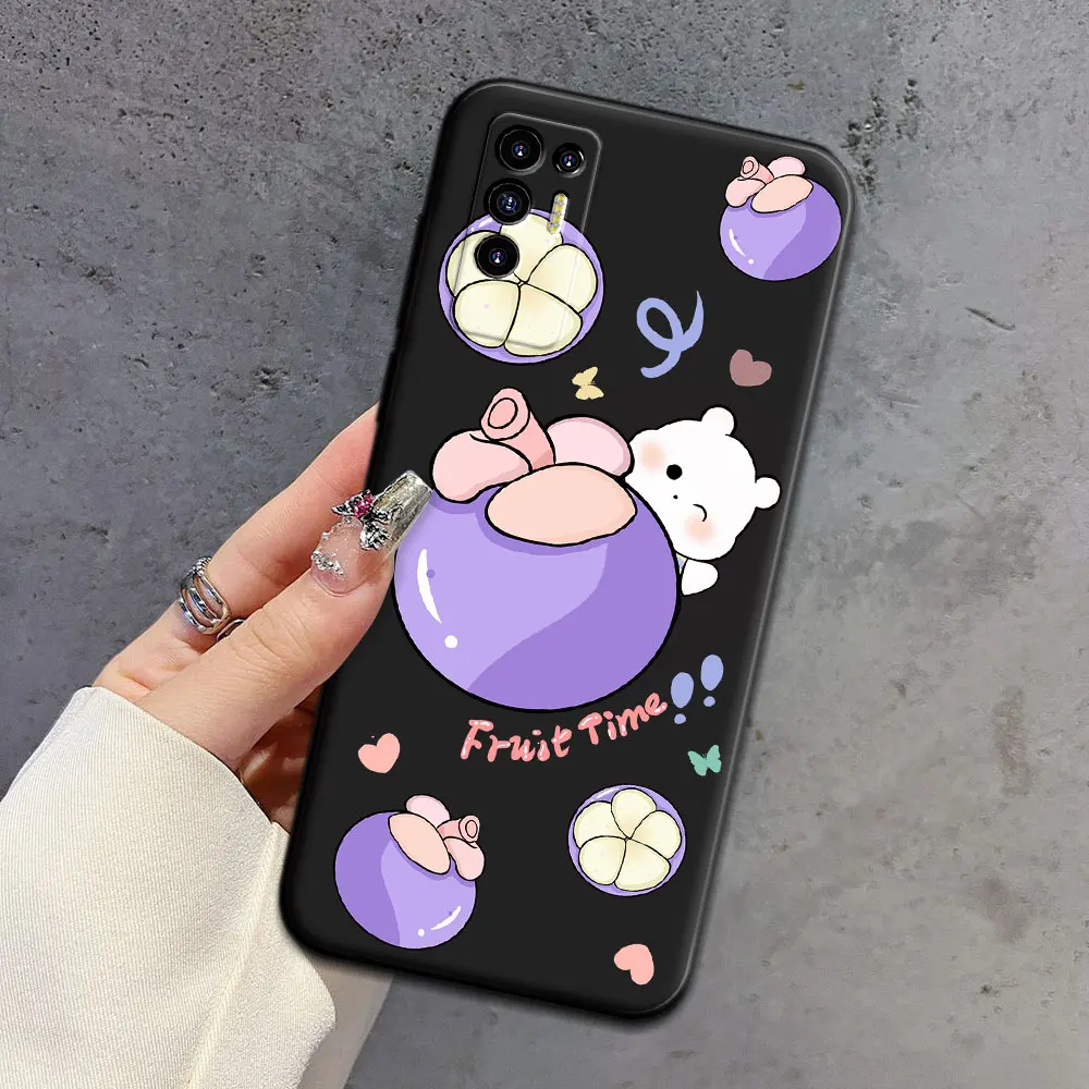 Cartoon Astronaut Silicone TPU Phone Case – Soft Protective Back Cover