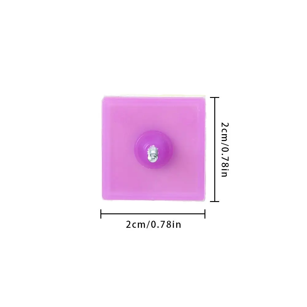 강력한 자체 접착 모기 방지 커튼 스크린 문짝, 끈끈한 버클 스크린, 창문 고정 도구, 봉지 당 14 개