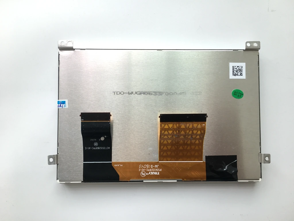 TDO-WVGA0633F00039 TDO-WVGA0633F00045 용량 성 터치 스크린 디지타이저 147*95mm 40Pin Volkswagen MIB200 682 Series