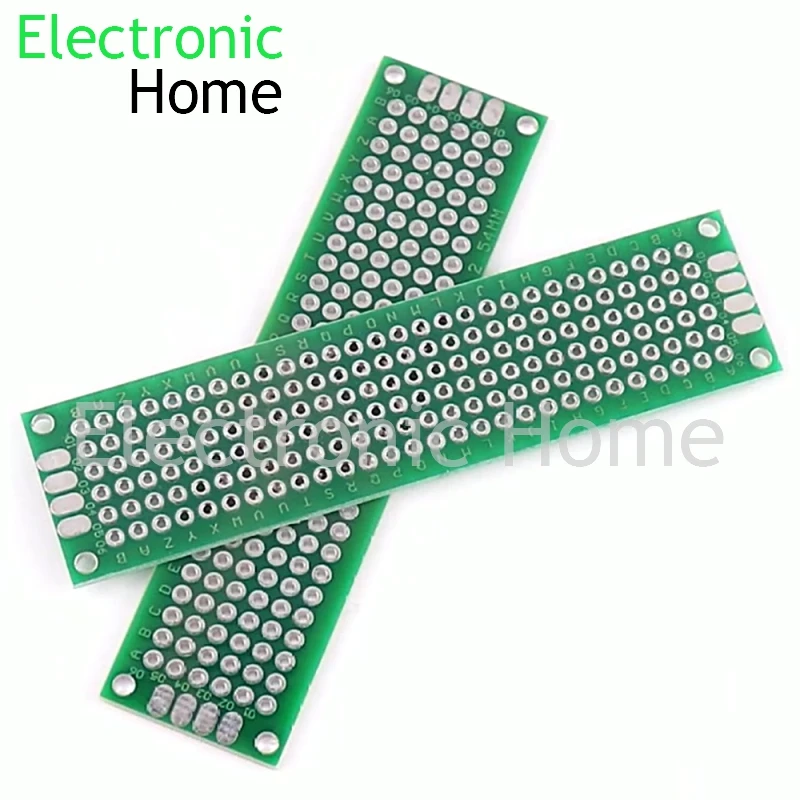 Double sided universal board hole board universal experimental circuit 2x8 3x7 4x6 5x7 6x8 7x9 7x10 8x12 9x15 10x15
