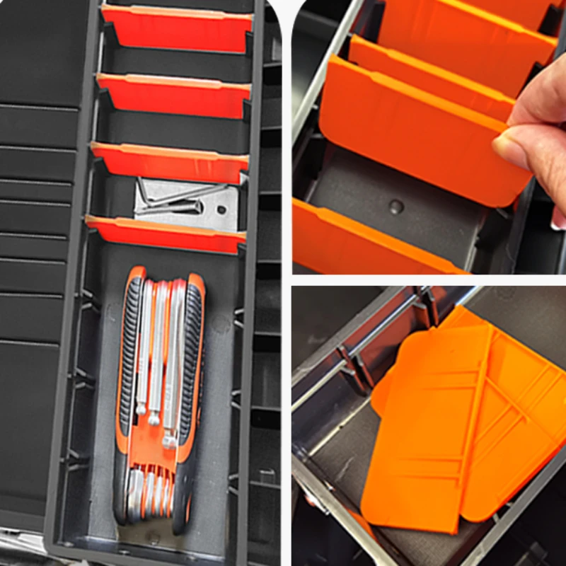 Electrician Tool Boxs Folding Tools Organizer Boxs Storage Multifunctional Automotive Mechanical Workshop Tools Accessories 5