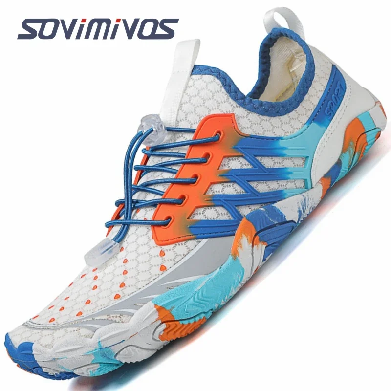 Men's Cross-Trainer Barefoot & Minimalist Shoe Zero Drop Sole Wide Toe Box Women Upstream Swimming Shoes Beach Slippers running shoes barefoot walking shoes