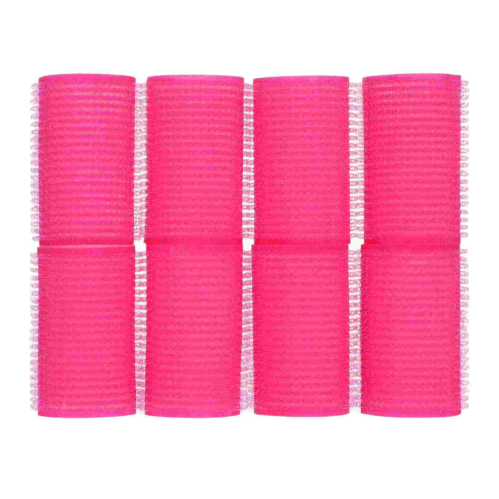12Pcs Self Adhesive Hair Sponge Roller Hair Curler Sponge Women Styling Tool Stick Temporary Rollers