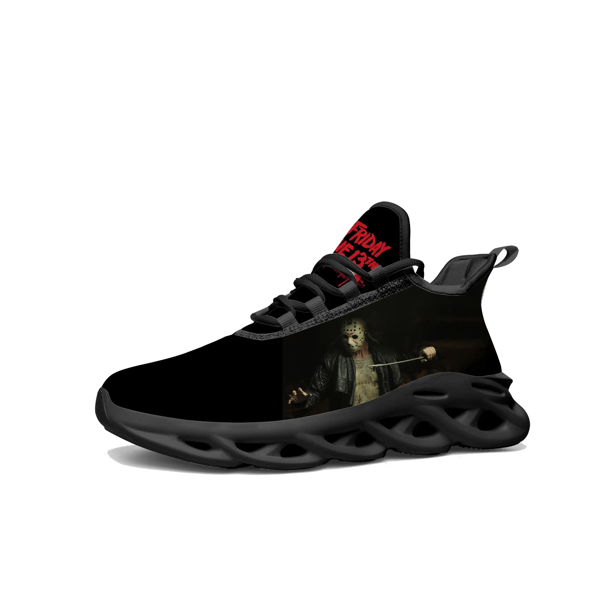 J-Jason F-Friday the 13th  Flats Sneakers Mens Womens Sports Shoes High Quality Sneaker Lace Up Mesh Footwear custom made Shoe
