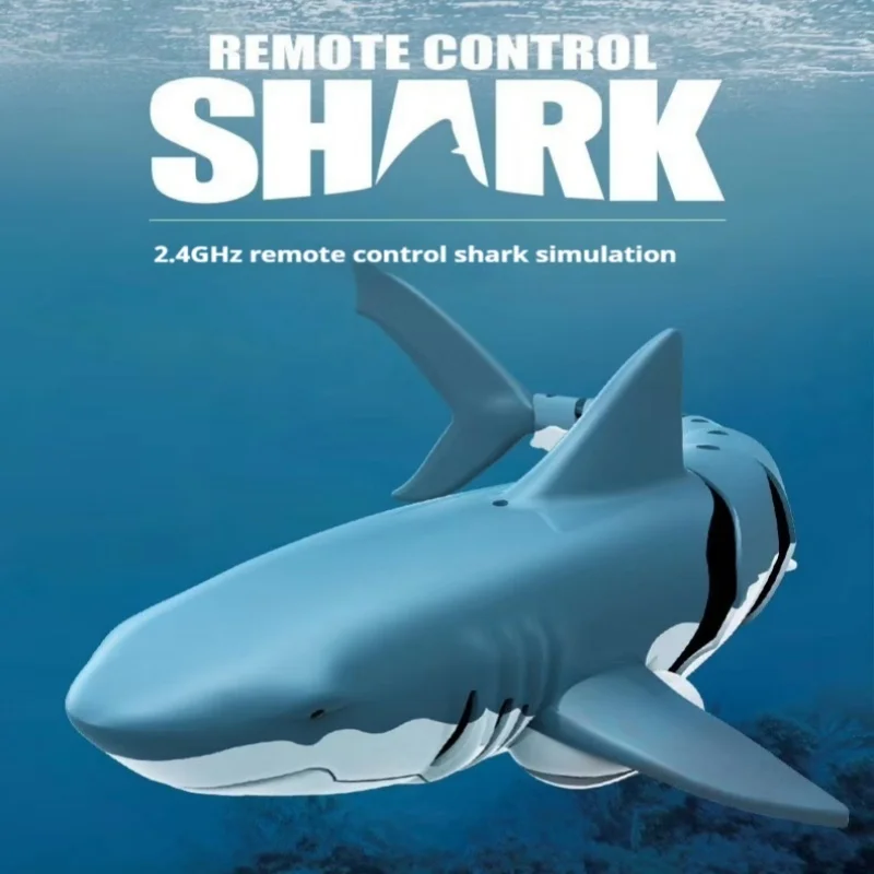 T11remote Control Shark Charging Bionic Electric Motor Fish Simulation Swinging Fish Summer Children'S Water Play Toy Puzzle Toy 2
