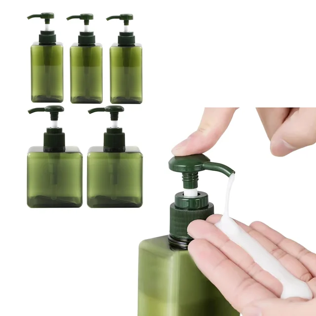 3 Bottigliette Viaggio Per Sapone Schiumogeno - Ricaricabili, Trasparenti, 50ml - Foto 6