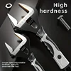 6/8 inch Multi-functional Adjustable Wrench Chromium Vanadium Steel Live Mouth Short Handle Heavy-Duty Wrench Household Tools 1