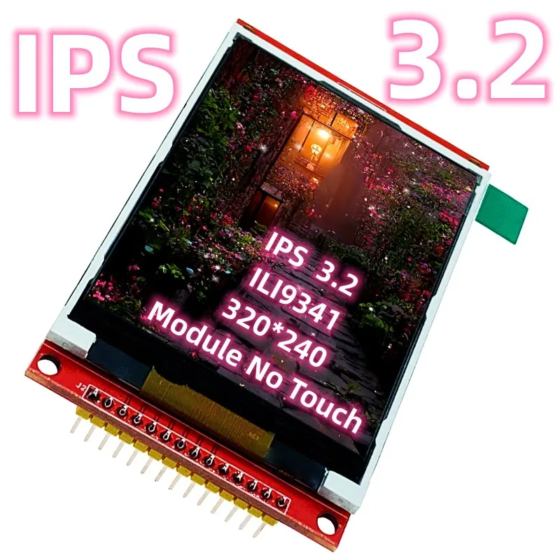 ตัวเลือกสินค้า โมดูลจอสี LCD 3.2 นิ้ว สำหรับ ESP32