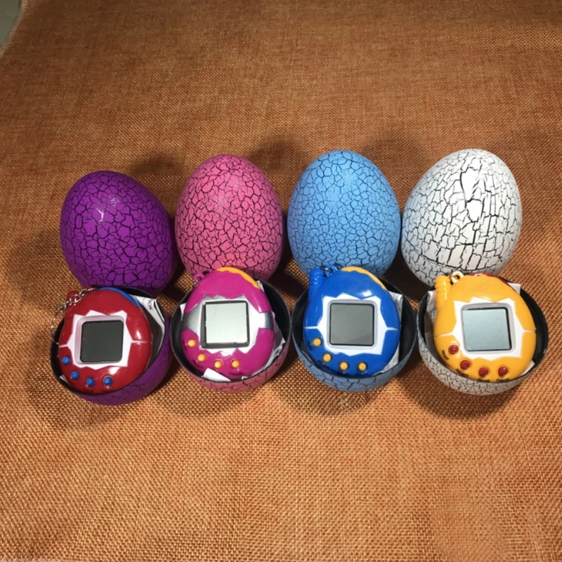 

T8WC Cartoon Electronic Pet Hand-hold Digital Virtual Game Machine Kids Egg Gift