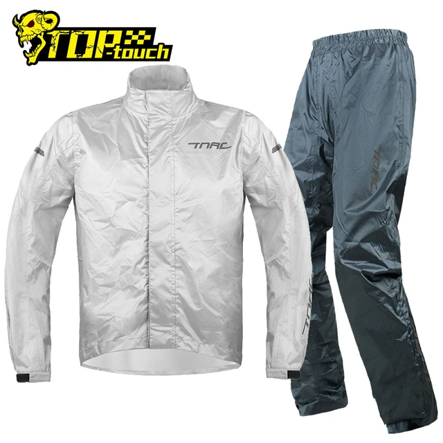 Chubasquero impermeable para motocicleta para hombre, traje de lluvia para  Moto, chaqueta, pantalones, conjunto de lluvia para motociclista -  AliExpress