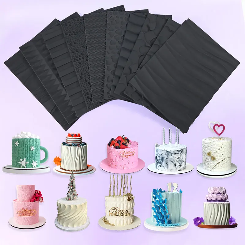 Reusable Silicone Baking Mold for Decorative Pastries and Desserts