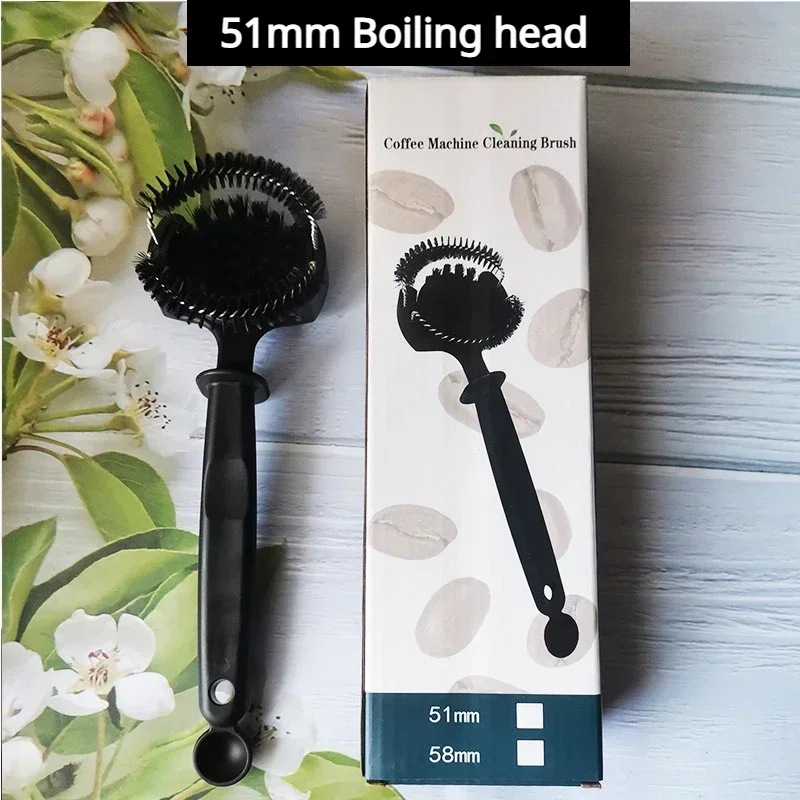 Coffee machine brush cleaner round brushes grinder cleaning tools