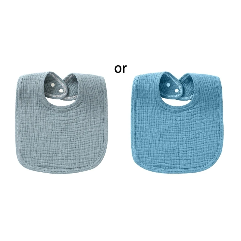 

Baby Feeding Drool Bibs 4-layers Cotton Gauze Saliva Towel Bandana Burp Cloth Drop shipping