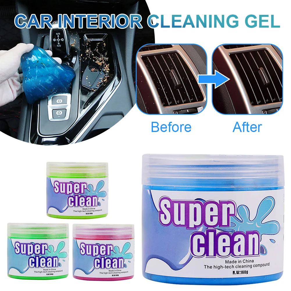 Super Dust Cleaner Clay Car Interior Cleaning Gel 160g Dust Remover